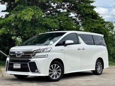 Toyota Vellfire 2.5 Hybrid ZRG E-Four 4WD ปี 2015 ไมล์ 80,xxx Km